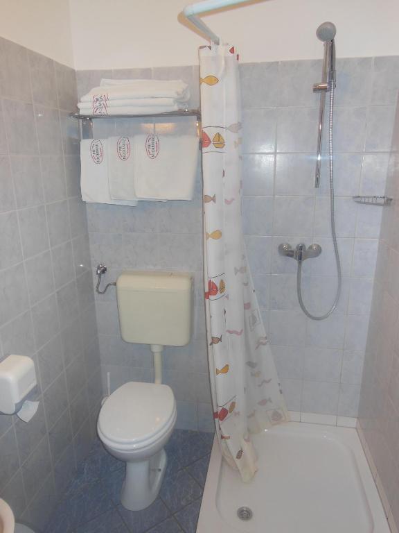 Koupelna v ubytování Hotel Pri Belokranjcu