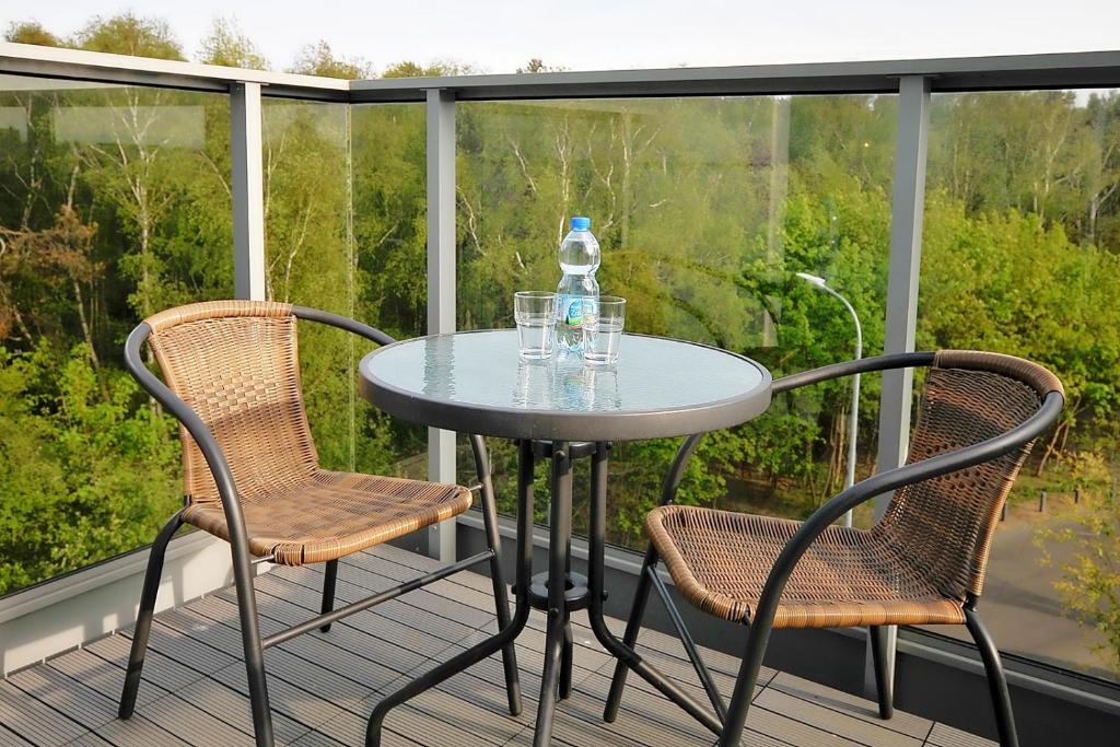 Un balcón o terraza en Hotel Hel