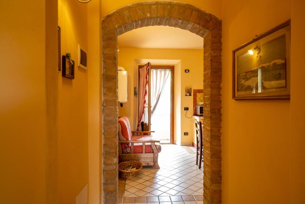 Posezení v ubytování Agriturismo Due Ponti