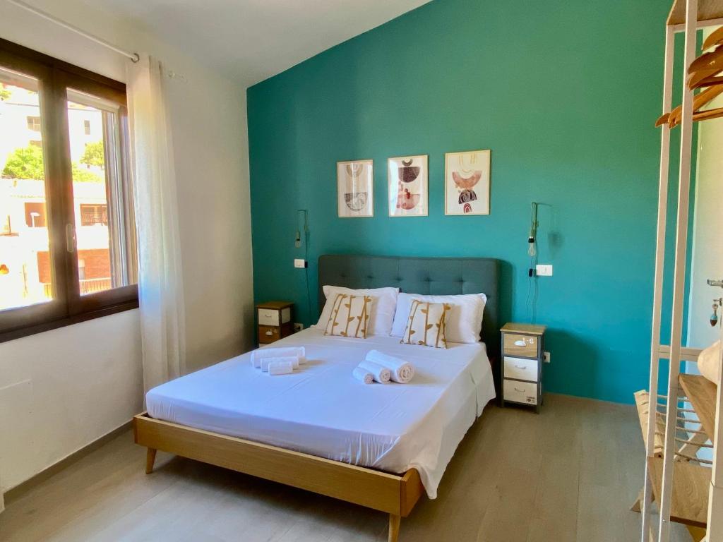 Postel nebo postele na pokoji v ubytování Il Timone B&B