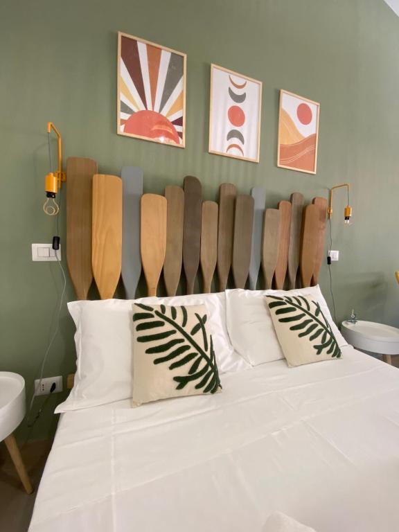 Postel nebo postele na pokoji v ubytování Il Timone B&B