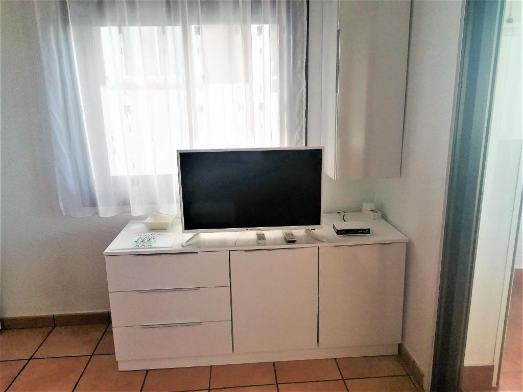 TV a/nebo společenská místnost v ubytování GLOBAL-IMMO 5053 CASA BRAMER 28
