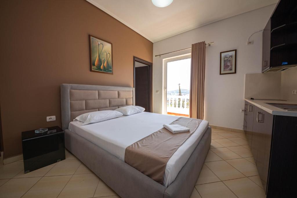 Postel nebo postele na pokoji v ubytování Vale Deti Rooms