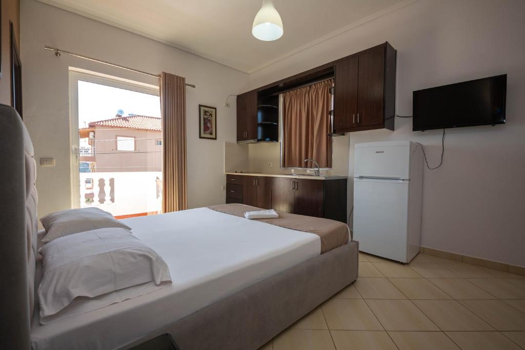 Postel nebo postele na pokoji v ubytování Vale Deti Rooms