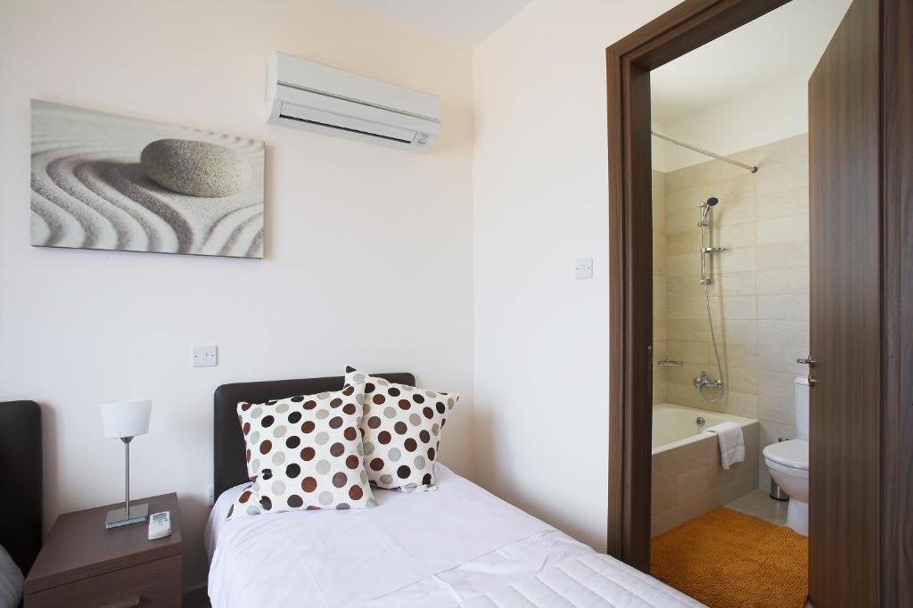 Chloraka Terrace Apartments - Appartement Met 2 Slaapkamers En Uitzicht Op Zee