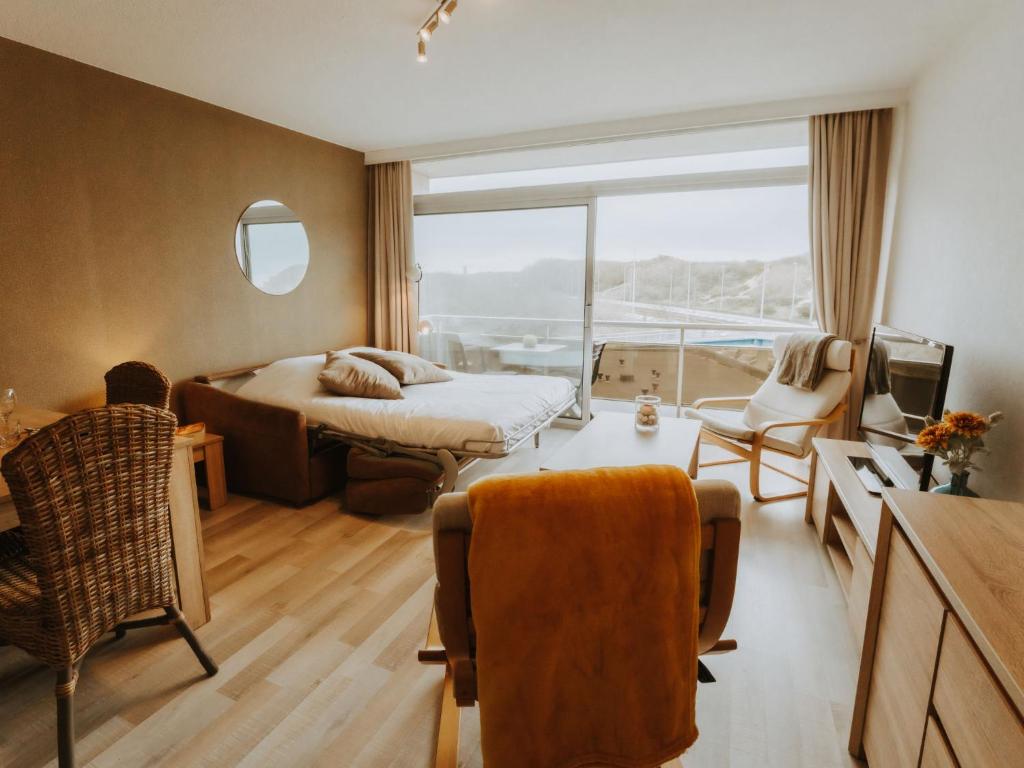 Posezení v ubytování Studio Zeeduin by Interhome