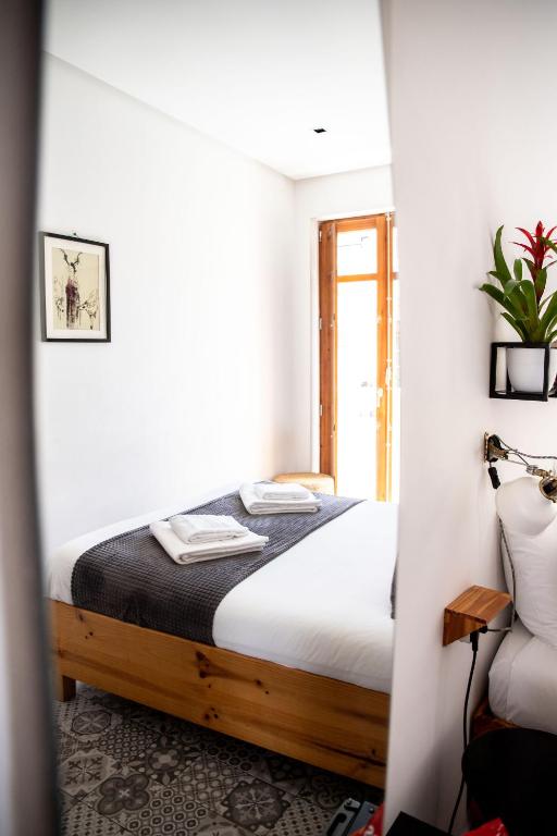 Posteľ alebo postele v izbe v ubytovaní Zalamera BnB