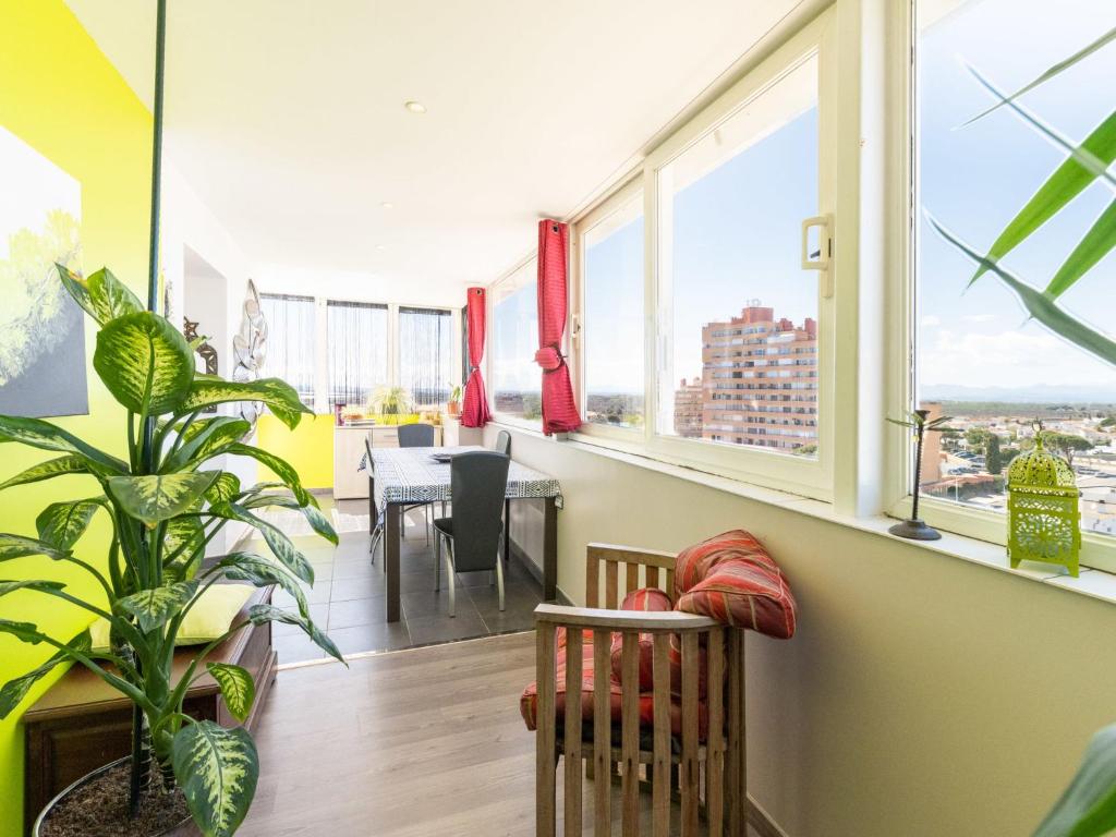 Balkón alebo terasa v ubytovaní Apartment Edificio Claudia by Interhome