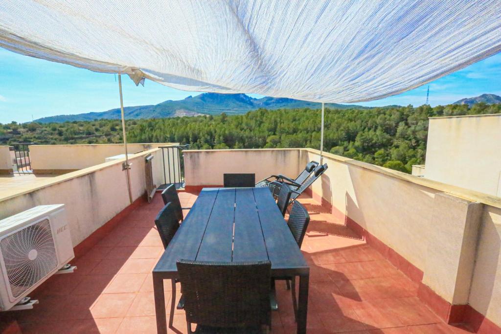 Nespecifikovaný výhled na hory nebo výhled na hory při pohledu z apartmánu