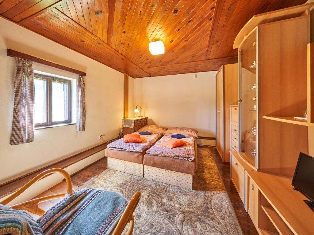 Postel nebo postele na pokoji v ubytování Holiday Home Hodkovice by Interhome