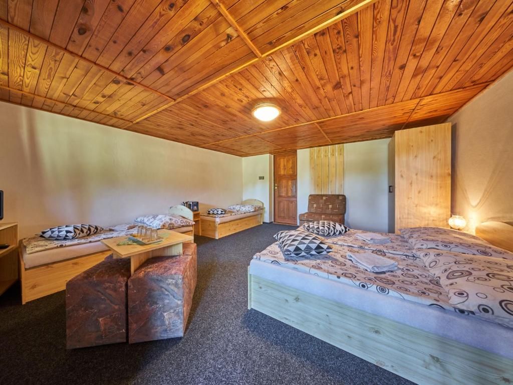 Postel nebo postele na pokoji v ubytování Holiday Home Hodkovice by Interhome