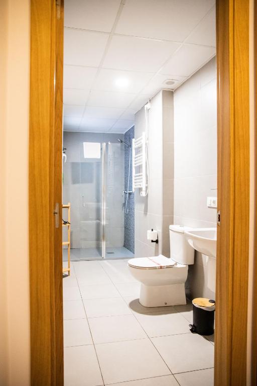 Kúpeľňa v ubytovaní Zalamera BnB
