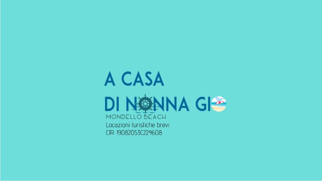 aacsa dm monangica logo sur fond bleu dans l'établissement A casa di Nonna Giò, à Palerme
