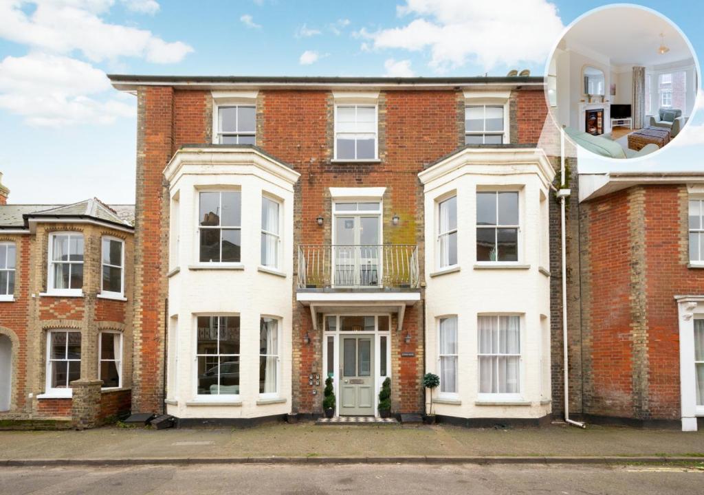 Bygningen som lejligheden ligger i