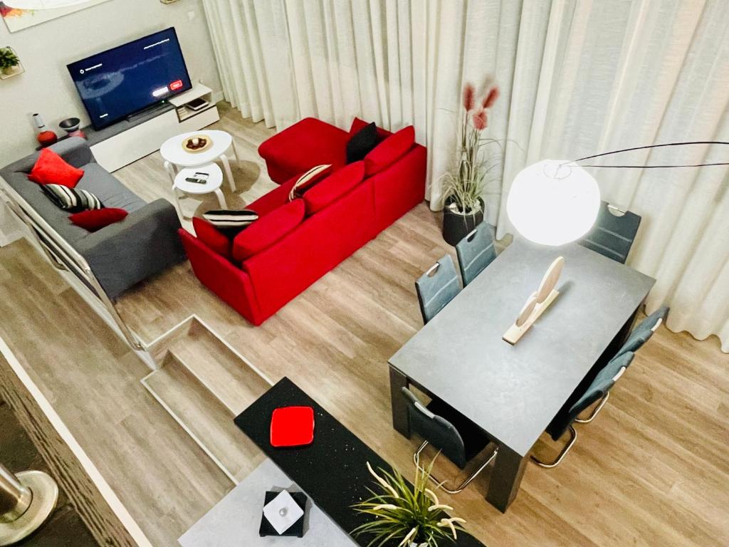 Część wypoczynkowa w obiekcie Apartamento El Remo