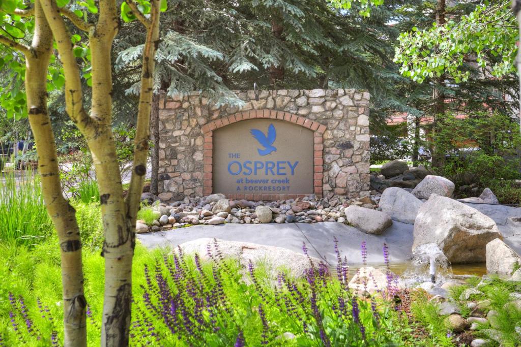 Zahrada ubytování The Osprey at Beaver Creek, a RockResort