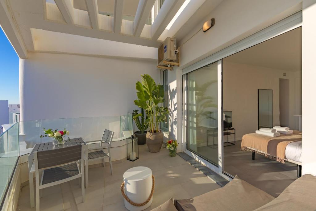 Balkón alebo terasa v ubytovaní Whalehouse 1 - Design & Terrace - Unique!