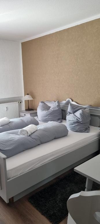 Postel nebo postele na pokoji v ubytování JÄGERWINKL 2