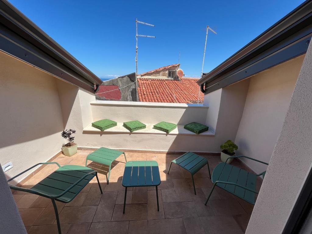 Balkón nebo terasa v ubytování De LoCa Rooms