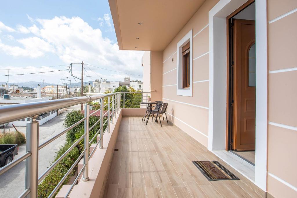 Balkón nebo terasa v ubytování M&E APARTMENTS