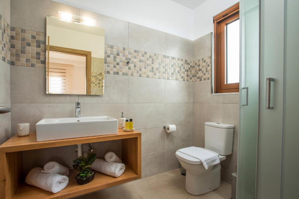 Koupelna v ubytování M&E APARTMENTS