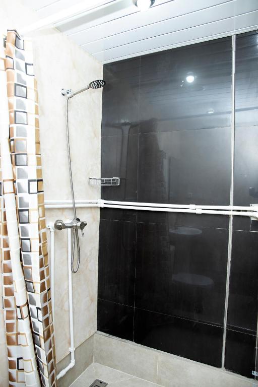 Koupelna v ubytování ASA Hotel