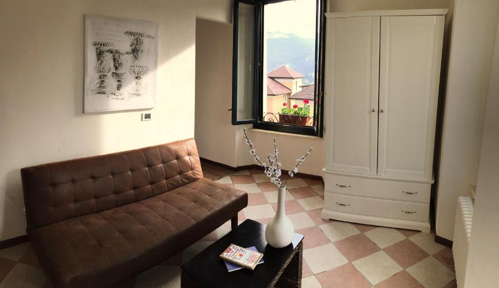 Część wypoczynkowa w obiekcie Hotel Villa San Fedele