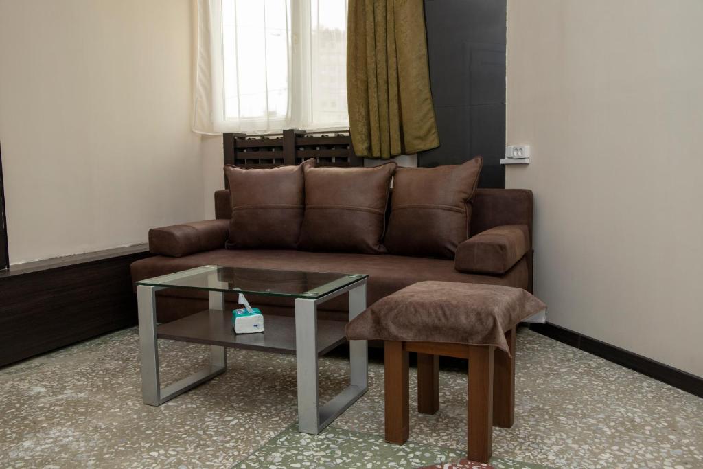 Posezení v ubytování ASA Hotel