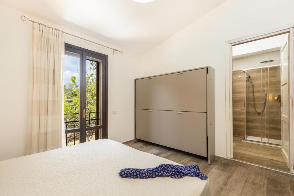 Letto o letti in una camera di Il Rifugio