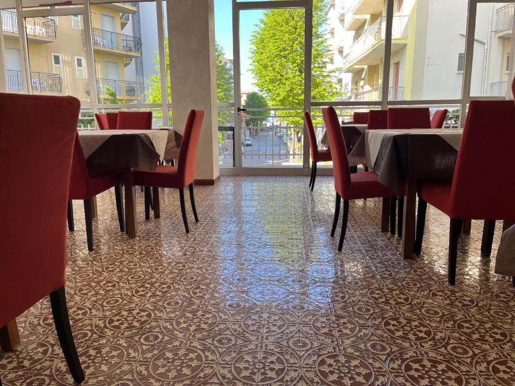 Posezení v ubytování Fellini Rimini