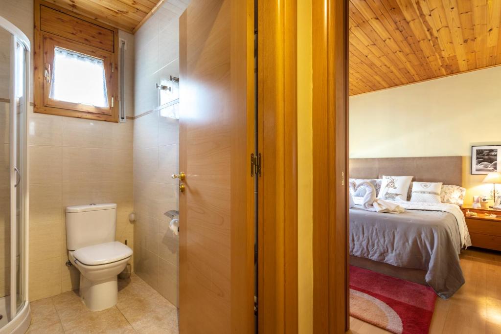 Posteľ alebo postele v izbe v ubytovaní Apartamento en Vielha