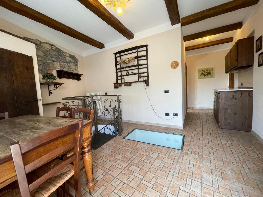 Kuchyň nebo kuchyňský kout v ubytování Hotel La Torre
