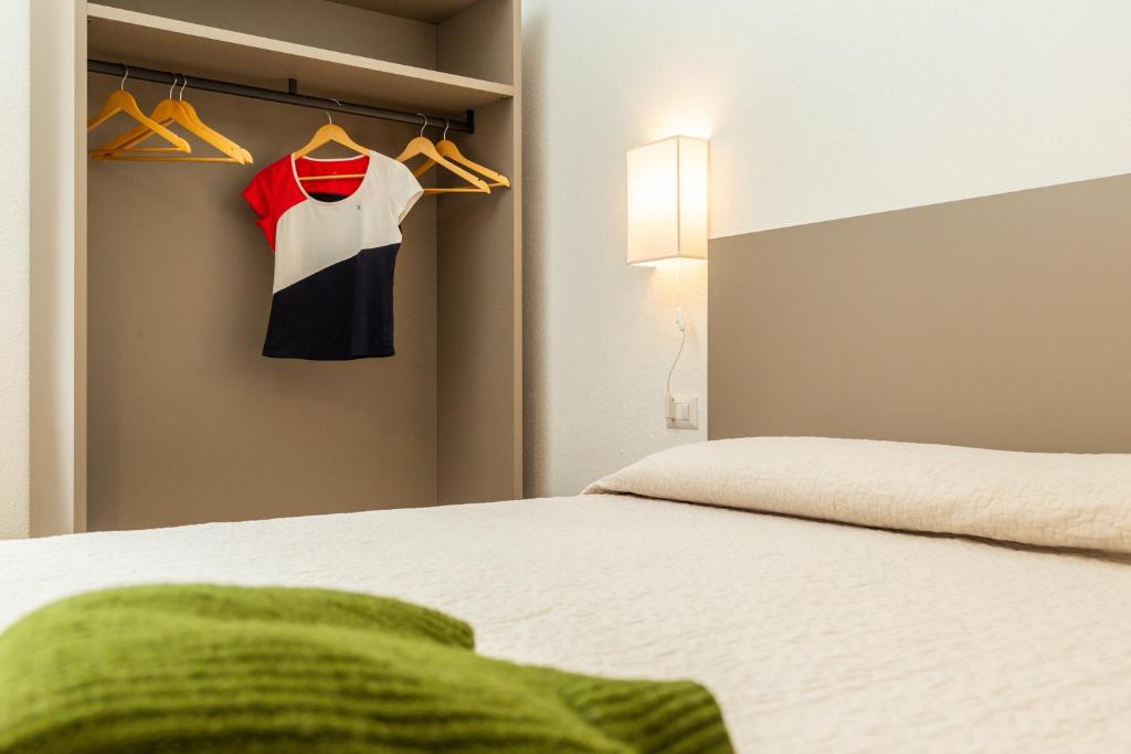 Letto o letti in una camera di Il Rifugio