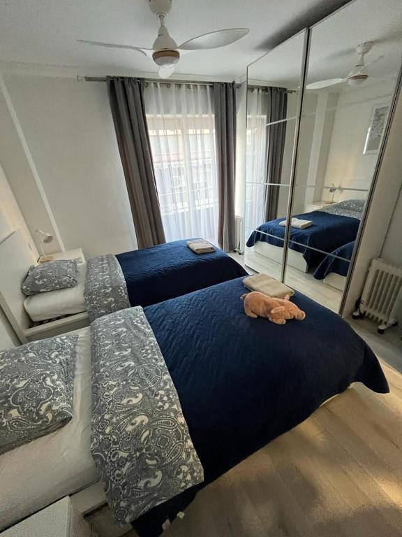 Postel nebo postele na pokoji v ubytování MARTINEZ DE VELASCO