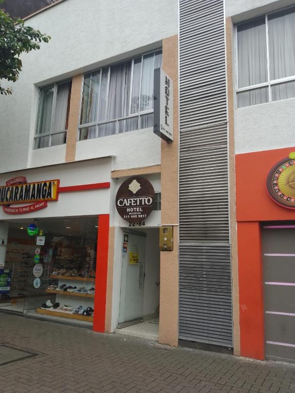Certifikát, hodnocení, plakát nebo jiný dokument vystavený v ubytování Hotel Cafetto