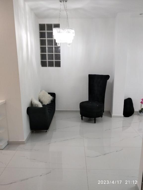 Posezení v ubytování Despina's Luxury apt downtown
