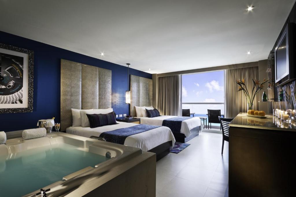 Hard Rock Hotel Cancun - All Inclusive - 豪华泻湖视图双