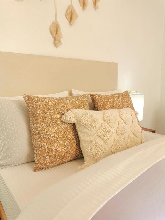 Postel nebo postele na pokoji v ubytování Cusco Kintu House