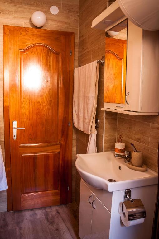 Koupelna v ubytování Petrov konak - apartman Petar