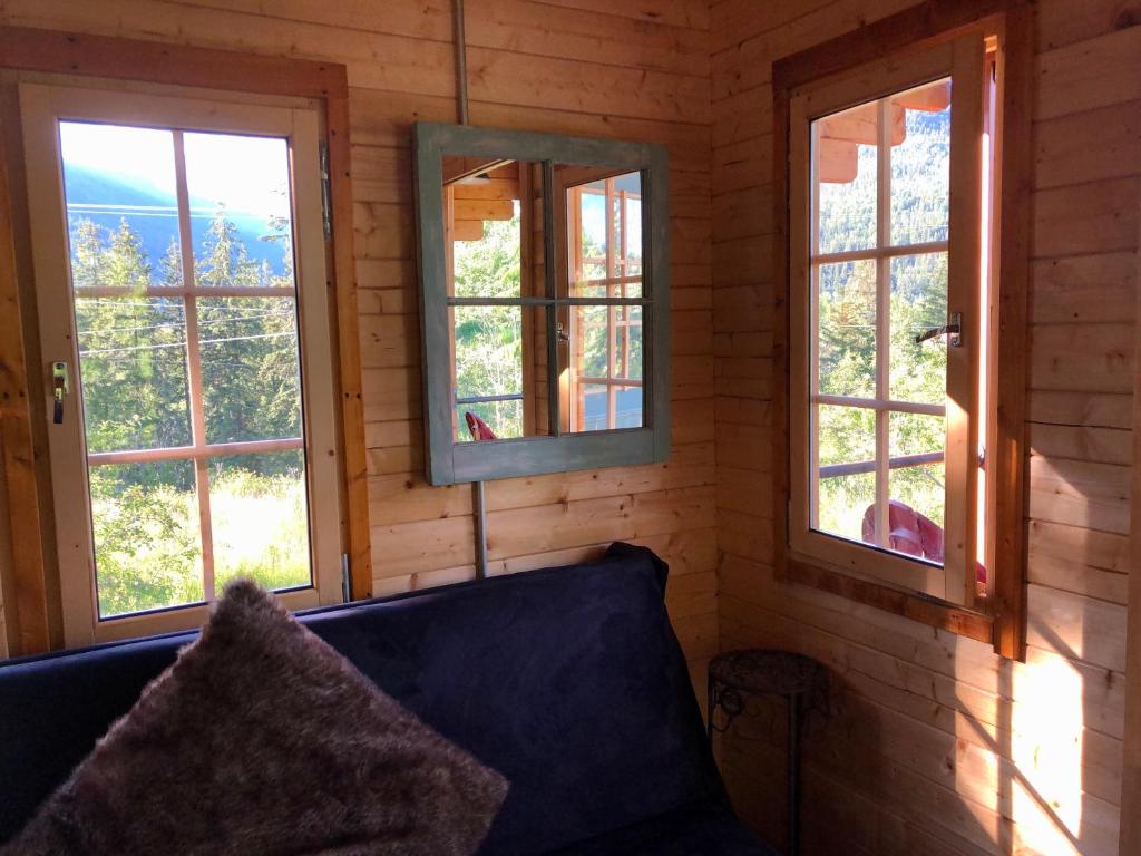 Posezení v ubytování Boho Bungalow