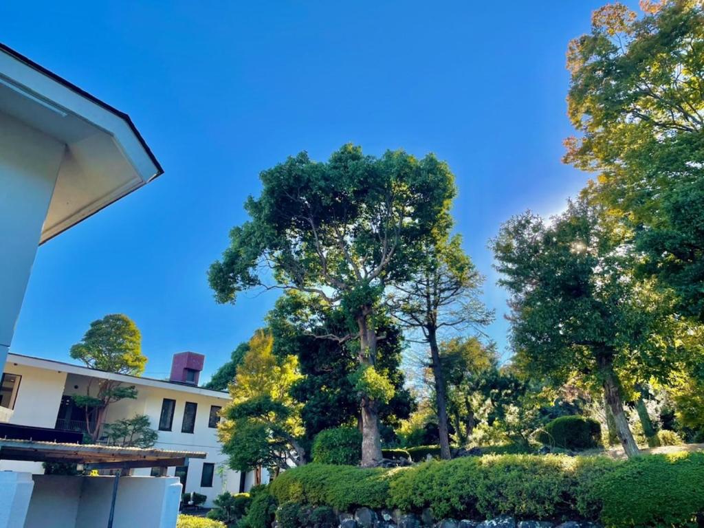 Ein Garten an der Unterkunft ファスティングホテル海の杜