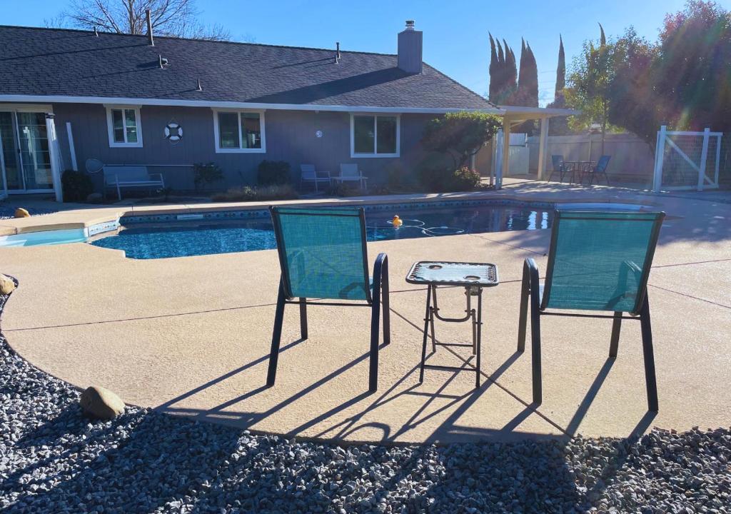 Private Salt Water Pool in Redding