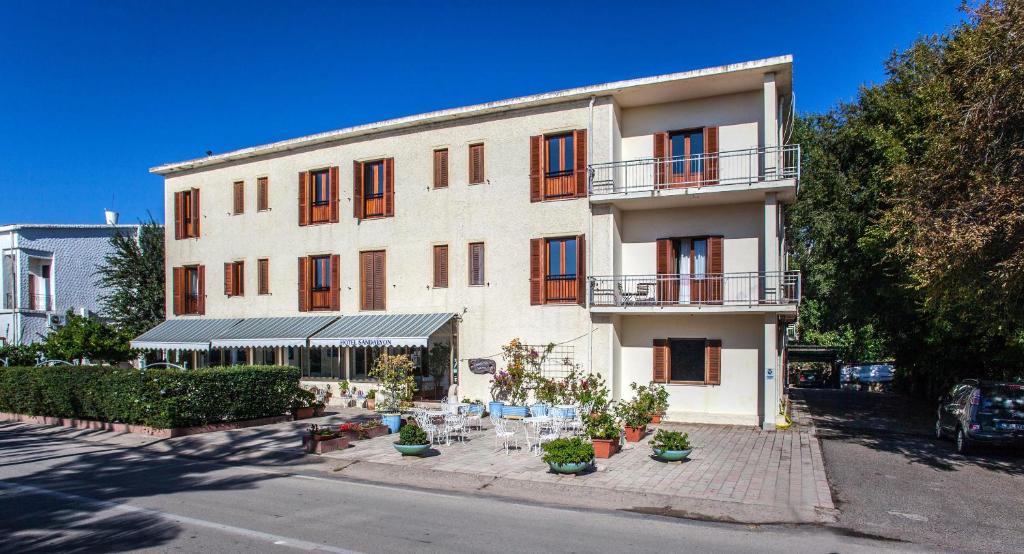 Budova, kde se hotel nachází