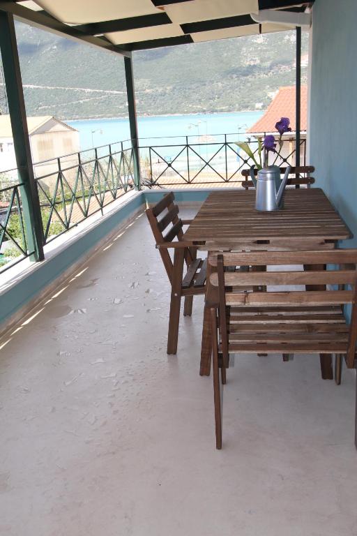 Balkón nebo terasa v ubytování Vassiliki Bay Hotel