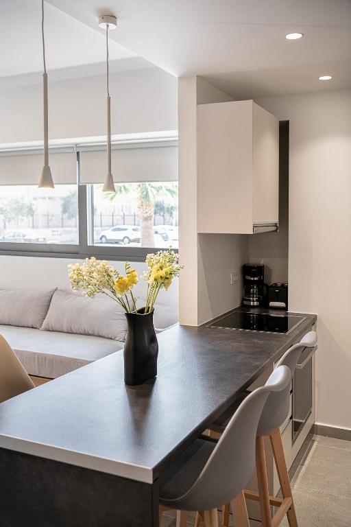 A kitchen or kitchenette at Casa D'Irene Apts