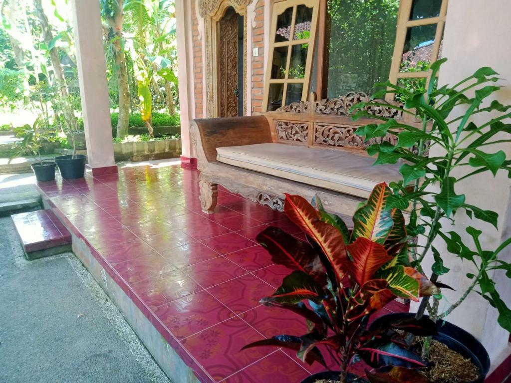 Zahrada ubytování Ayu Bisma Homestay
