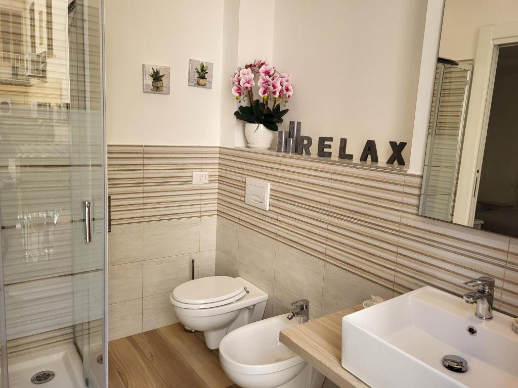 Koupelna v ubytování Catalogna10 Rooms