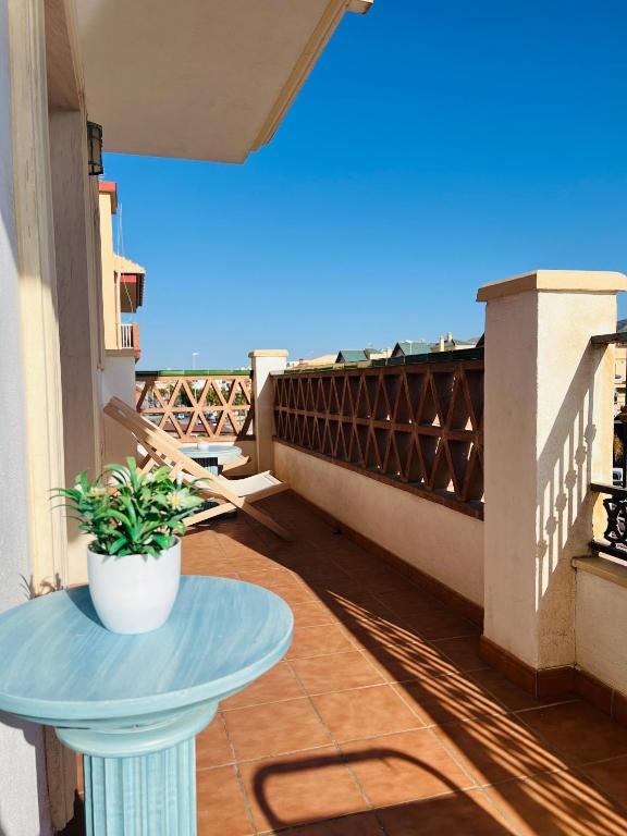 Balkón alebo terasa v ubytovaní The Sunset Balcony - Malaga
