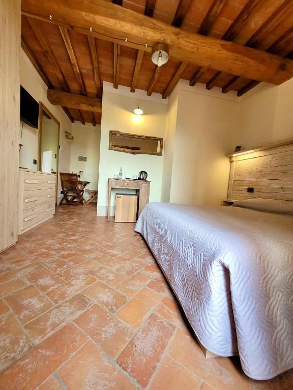 Kuchyň nebo kuchyňský kout v ubytování Agriturismo Montefabbrello