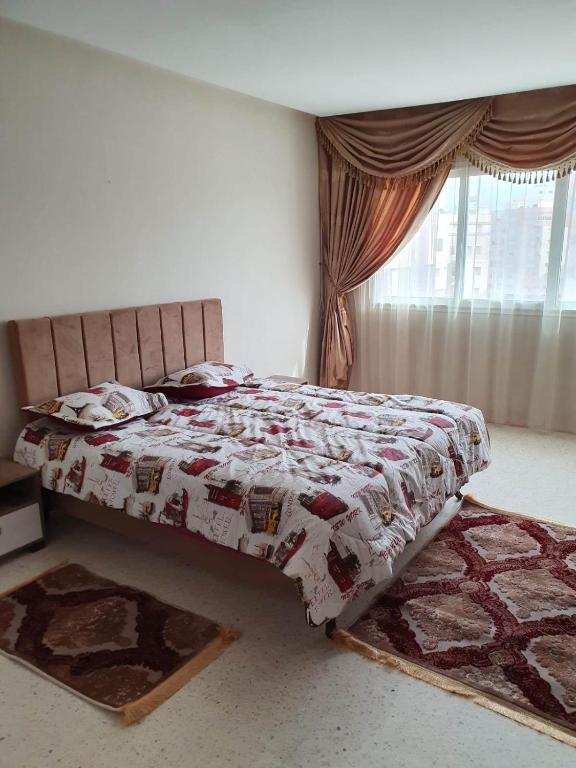 Postel nebo postele na pokoji v ubytování chez-moi sfax